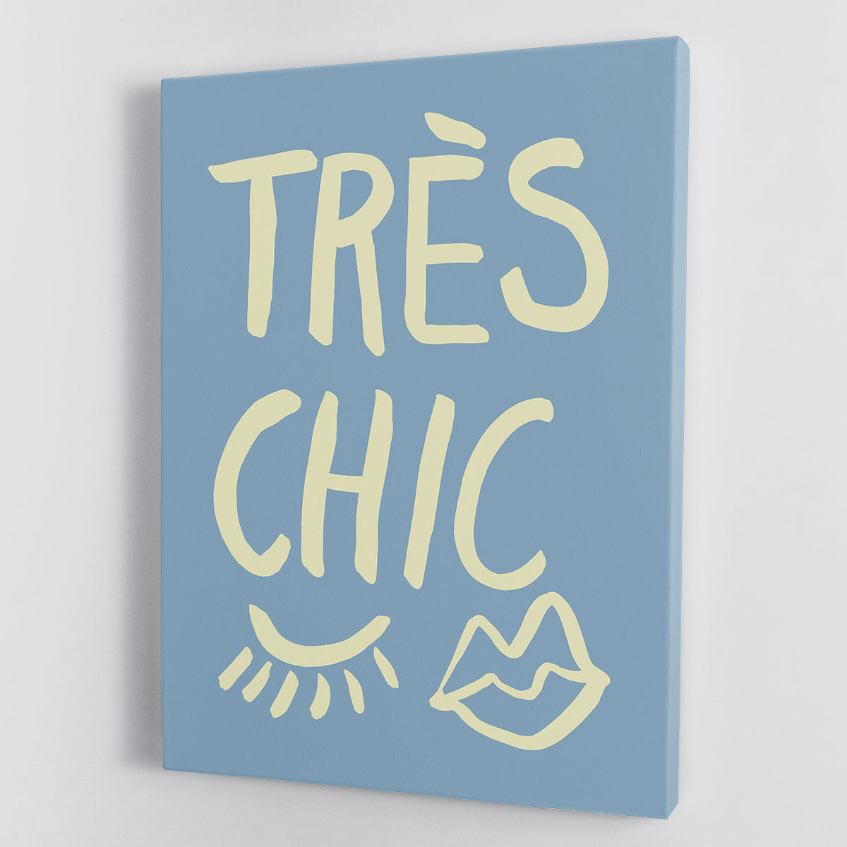TrAus Chic Blue Canvas Print or Poster - Canvas Art Rocks - 1