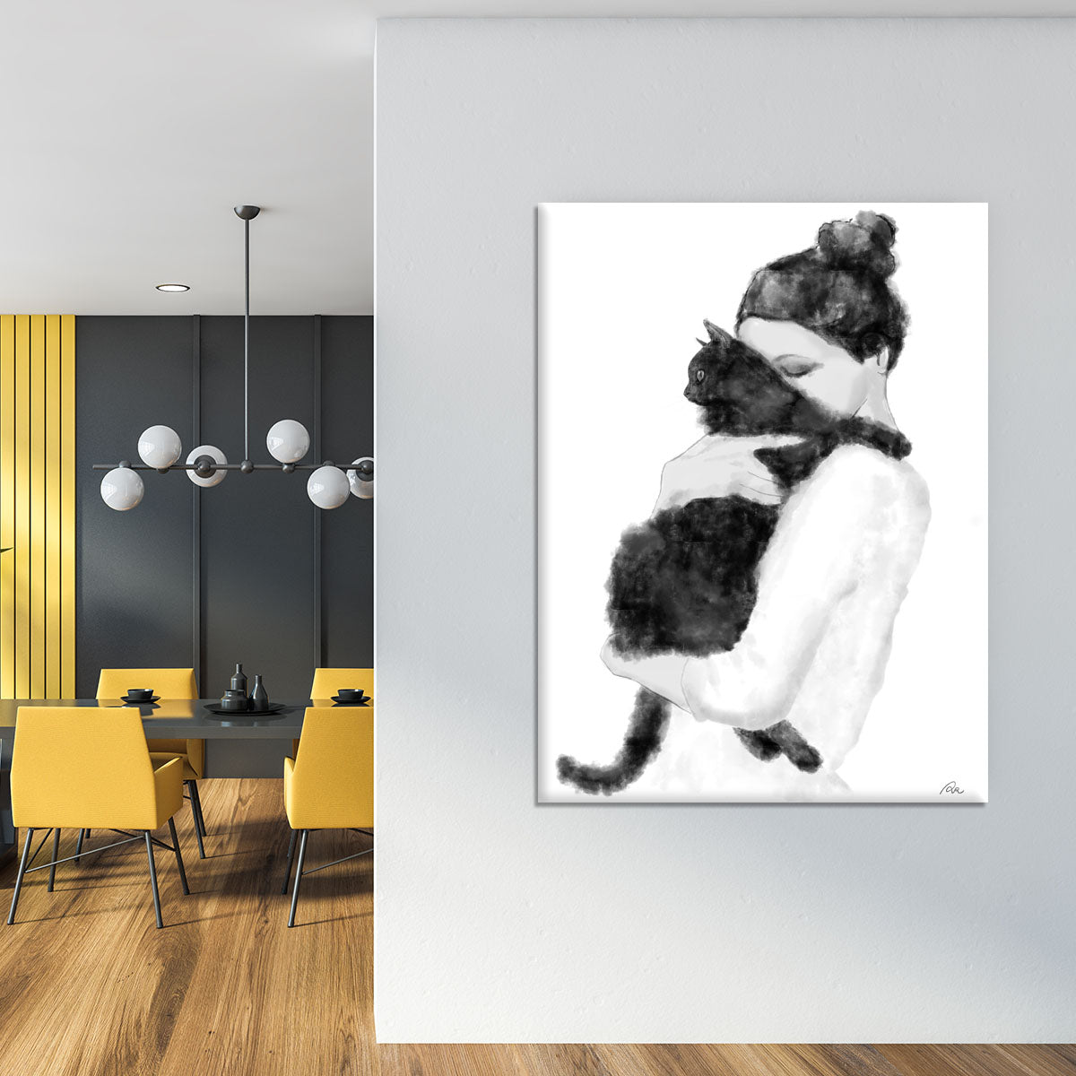 Cat Lover Canvas Print or Poster - Canvas Art Rocks - 4