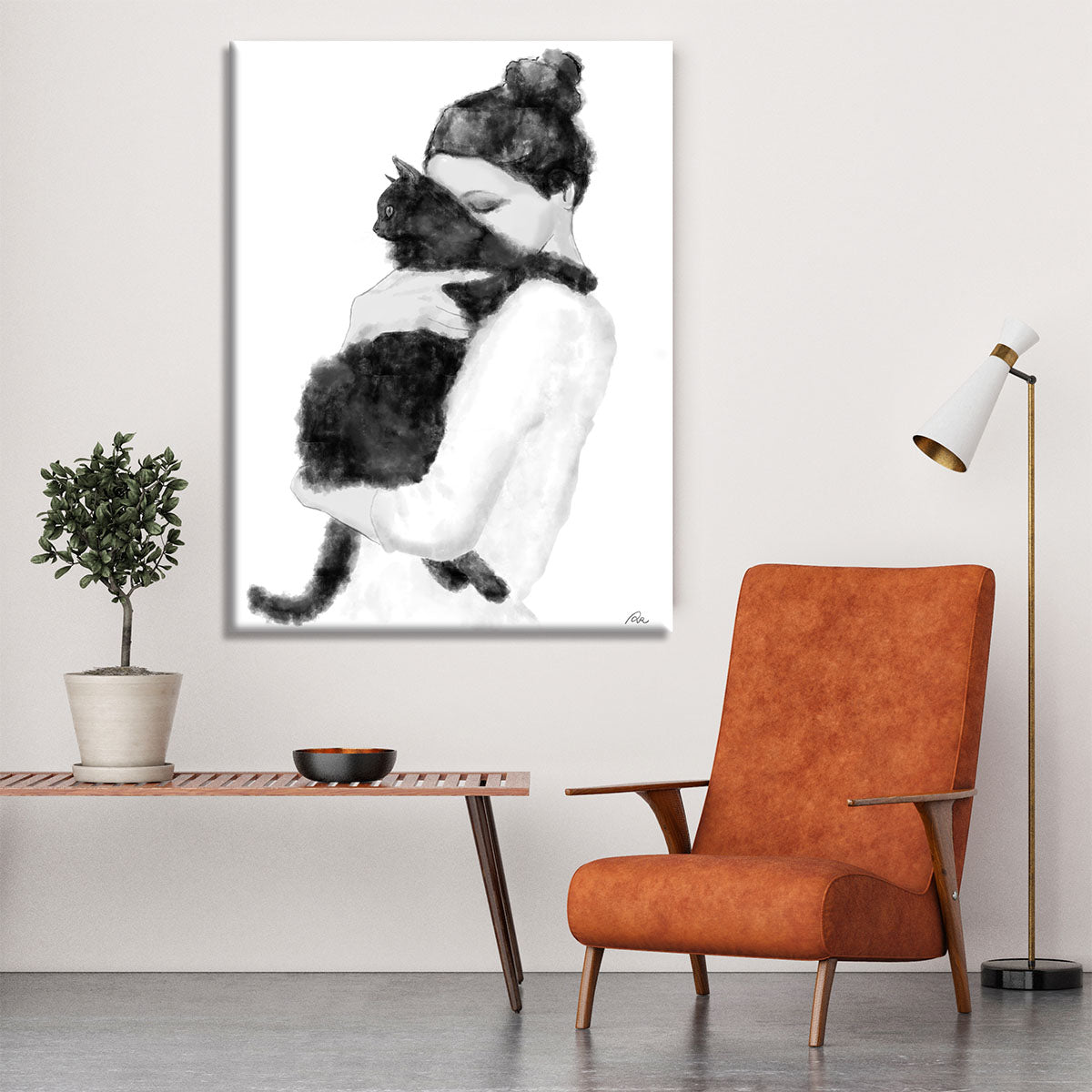 Cat Lover Canvas Print or Poster - Canvas Art Rocks - 6
