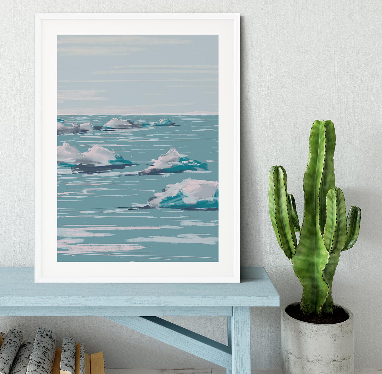 Seascape Framed Print - 1x - 5