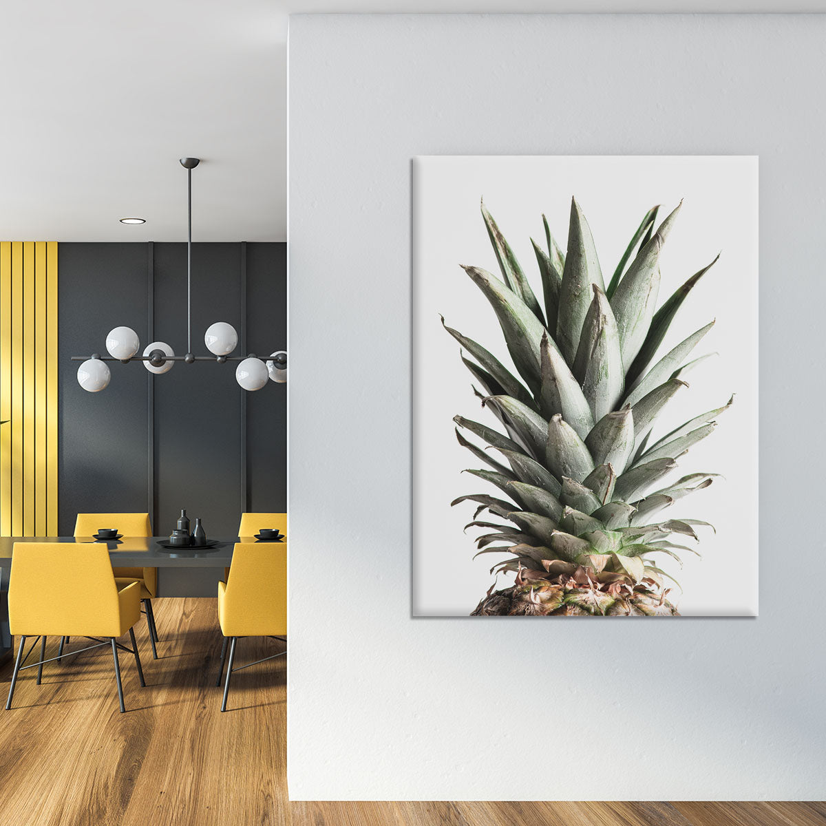 Pineapple Natural 02 Canvas Print or Poster - Canvas Art Rocks - 4
