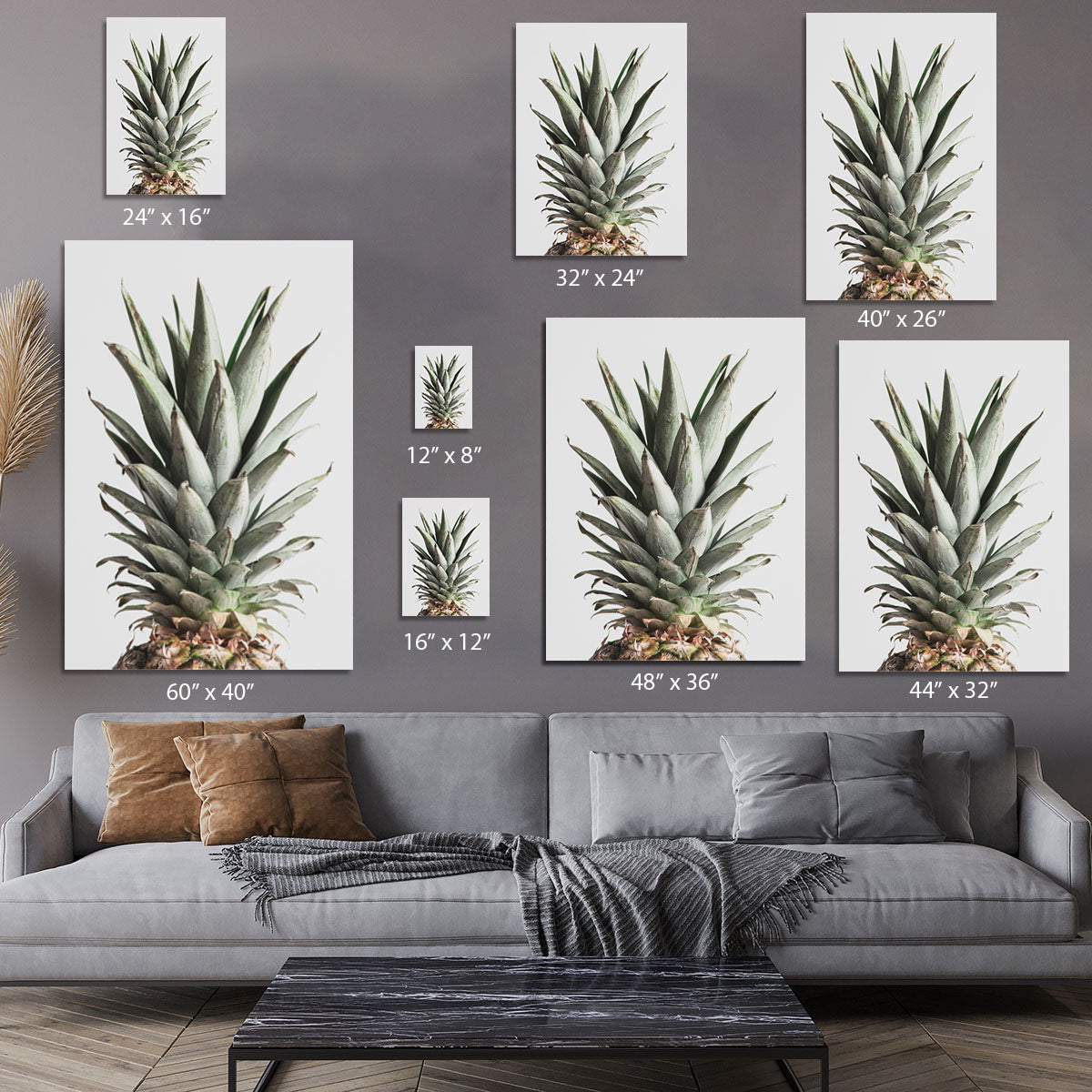 Pineapple Natural 02 Canvas Print or Poster - Canvas Art Rocks - 7
