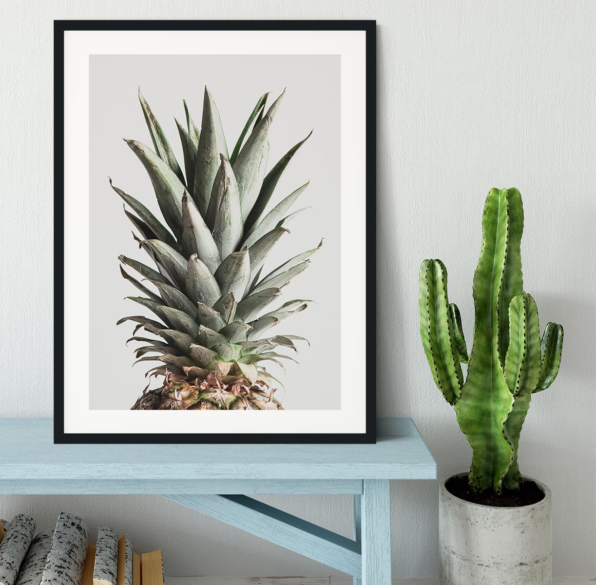 Pineapple Natural 02 Framed Print - Canvas Art Rocks - 1