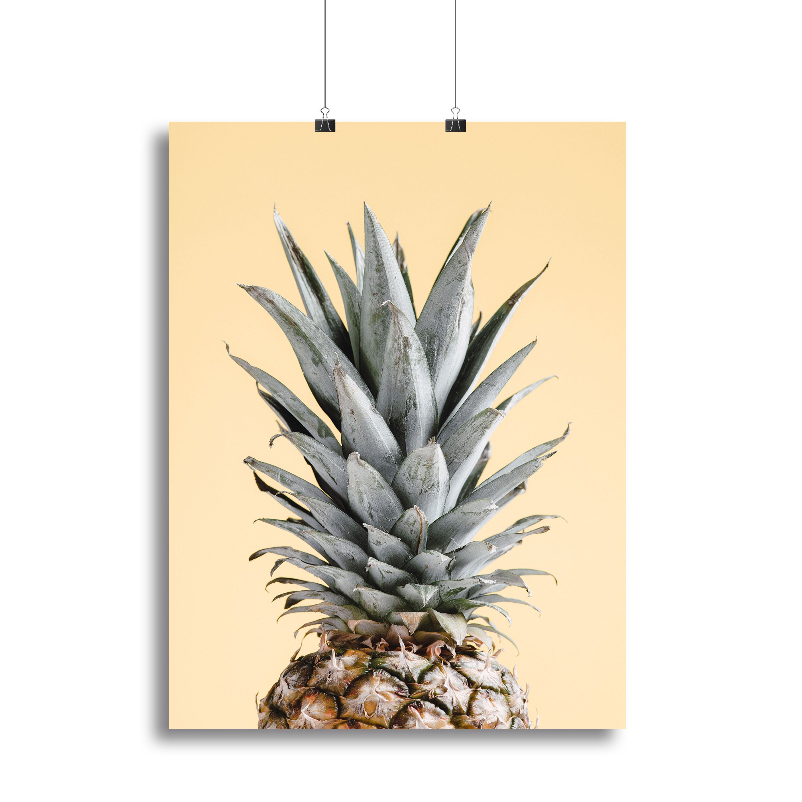 Pineapple Yellow 04 Canvas Print or Poster - Canvas Art Rocks - 2
