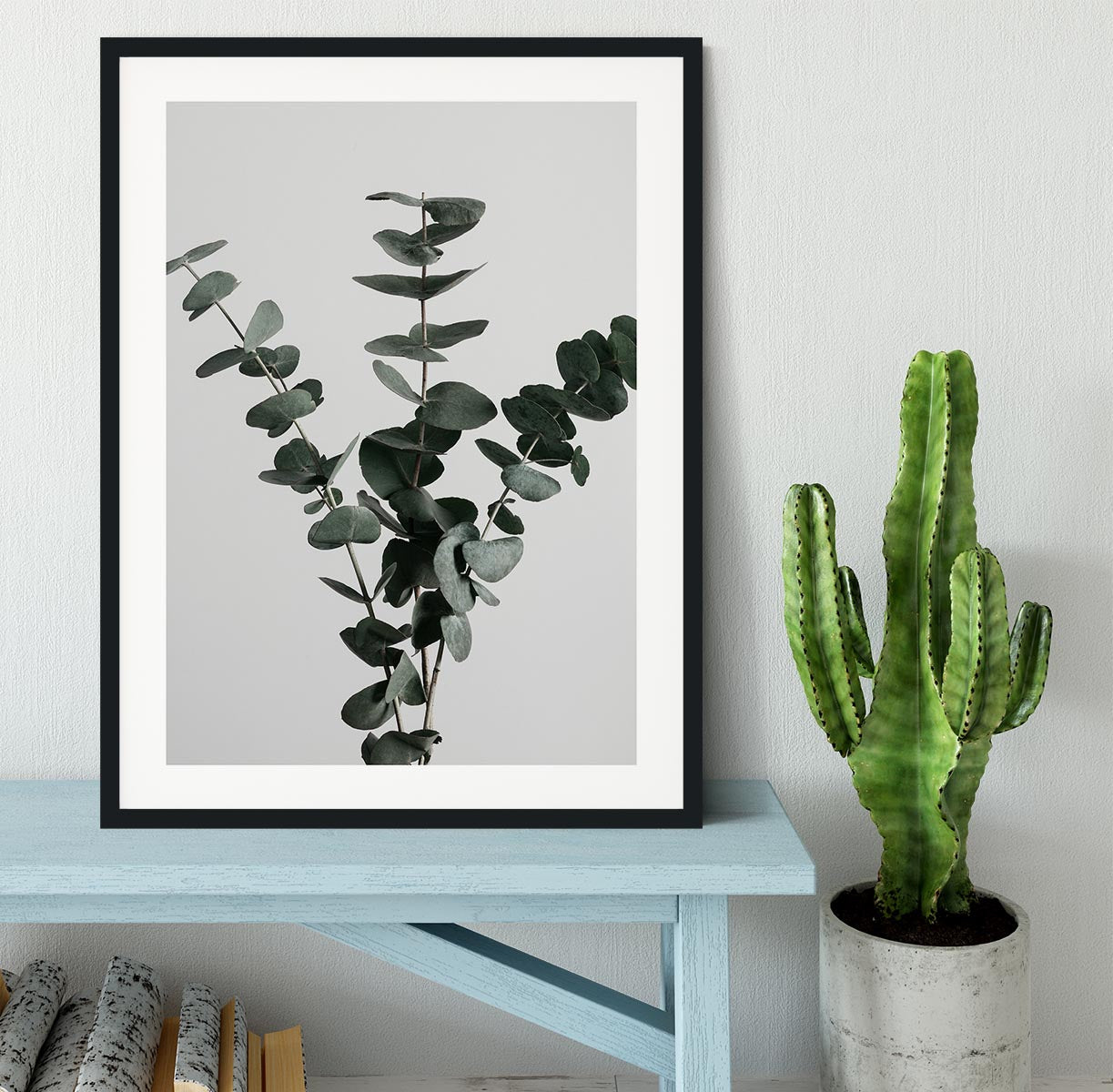 Eucalyptus Natural 01 Framed Print - Canvas Art Rocks - 1