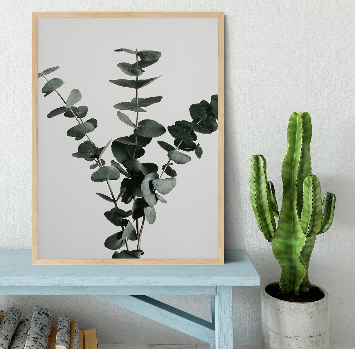 Eucalyptus Natural 01 Framed Print - Canvas Art Rocks - 4
