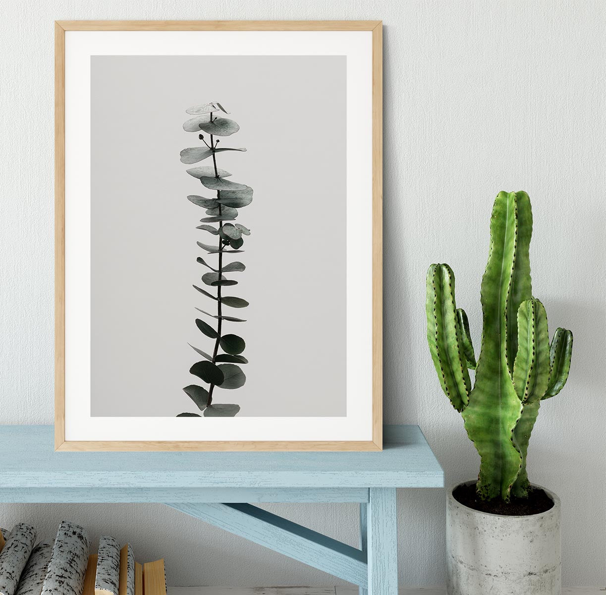 Eucalyptus Natural 02 Framed Print - Canvas Art Rocks - 3