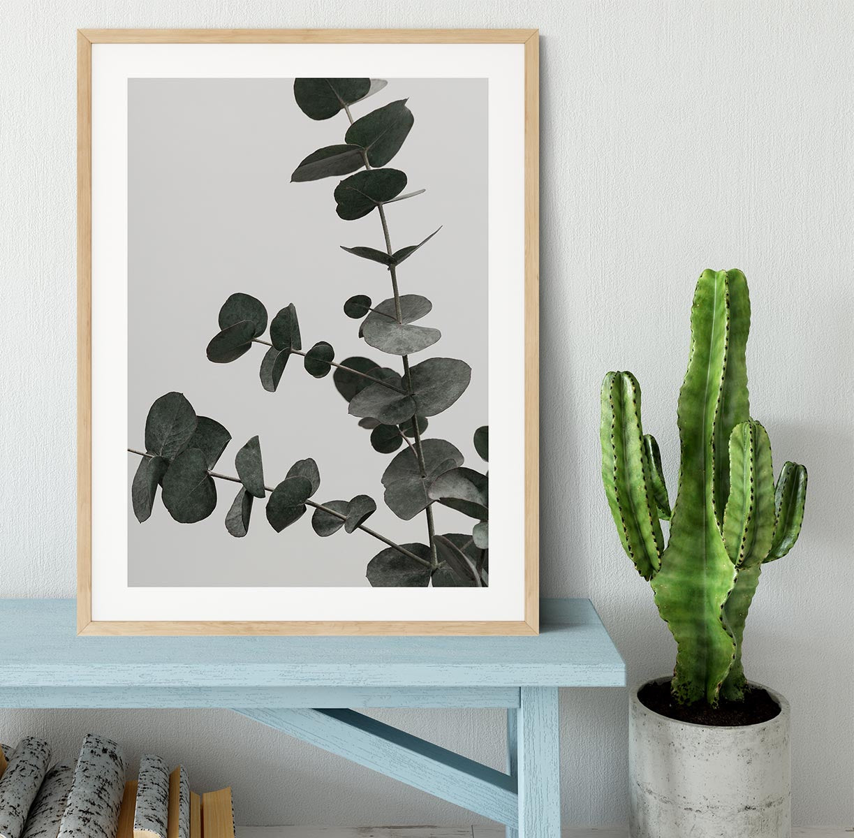 Eucalyptus Natural 05 Framed Print - Canvas Art Rocks - 3