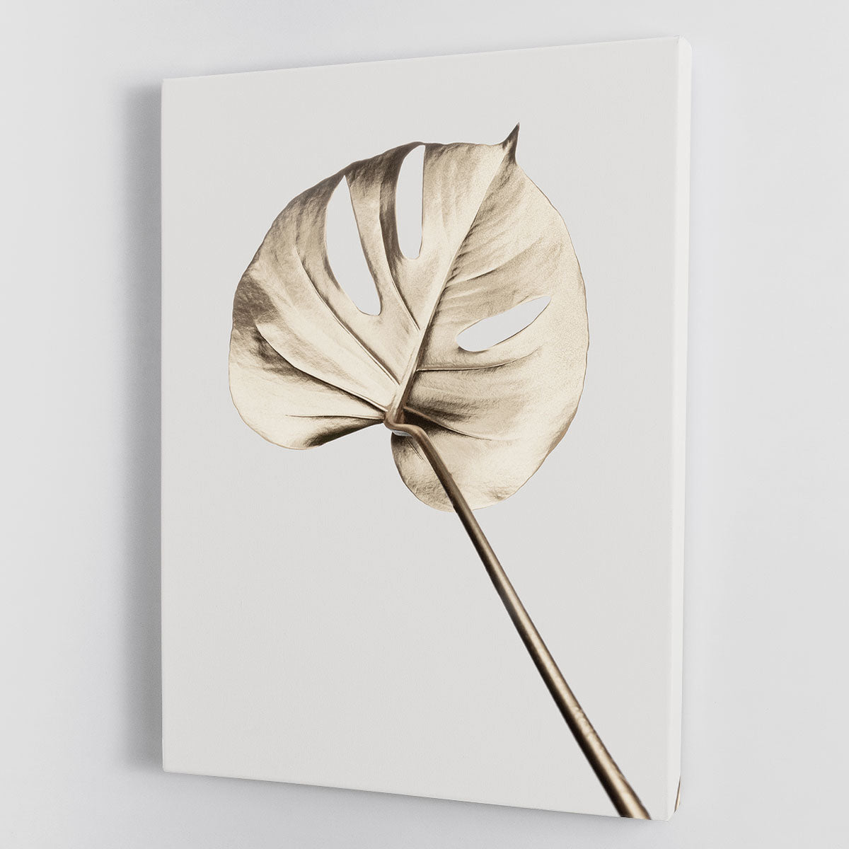 Monstera Gold 05 Canvas Print or Poster - Canvas Art Rocks - 1