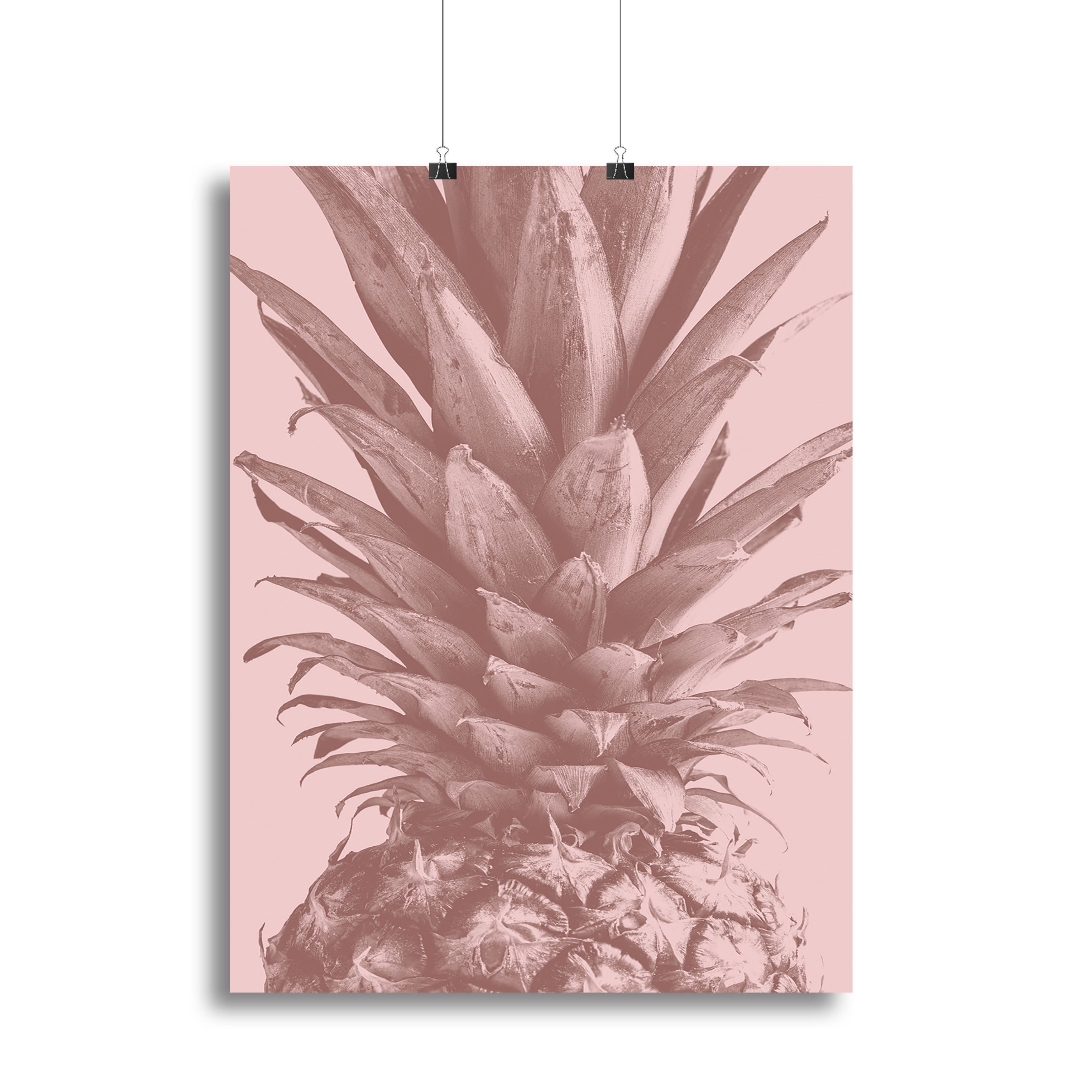 Pineapple Close Up 01 Canvas Print or Poster - Canvas Art Rocks - 2