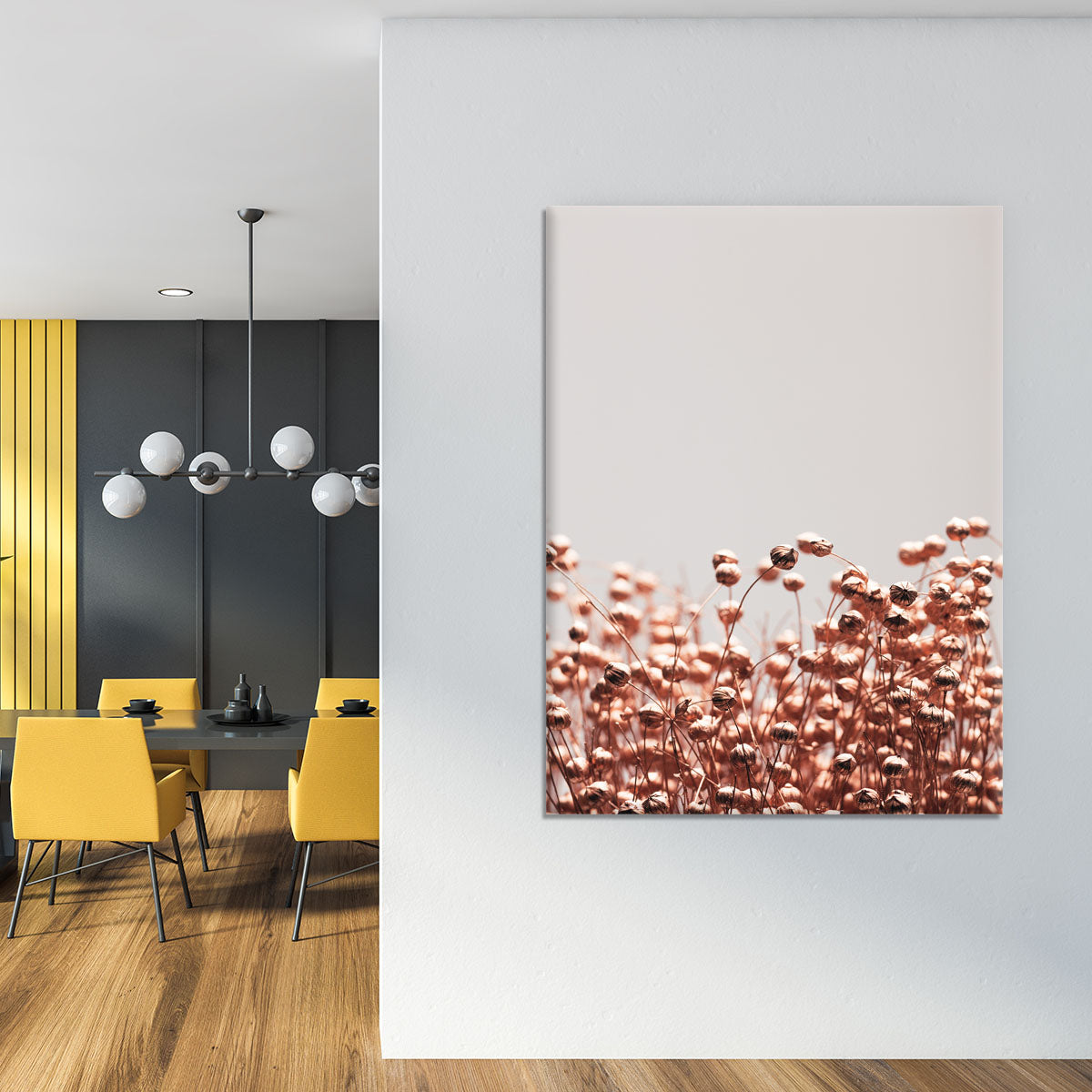 Dried Grass Copper 04 Canvas Print or Poster - Canvas Art Rocks - 4