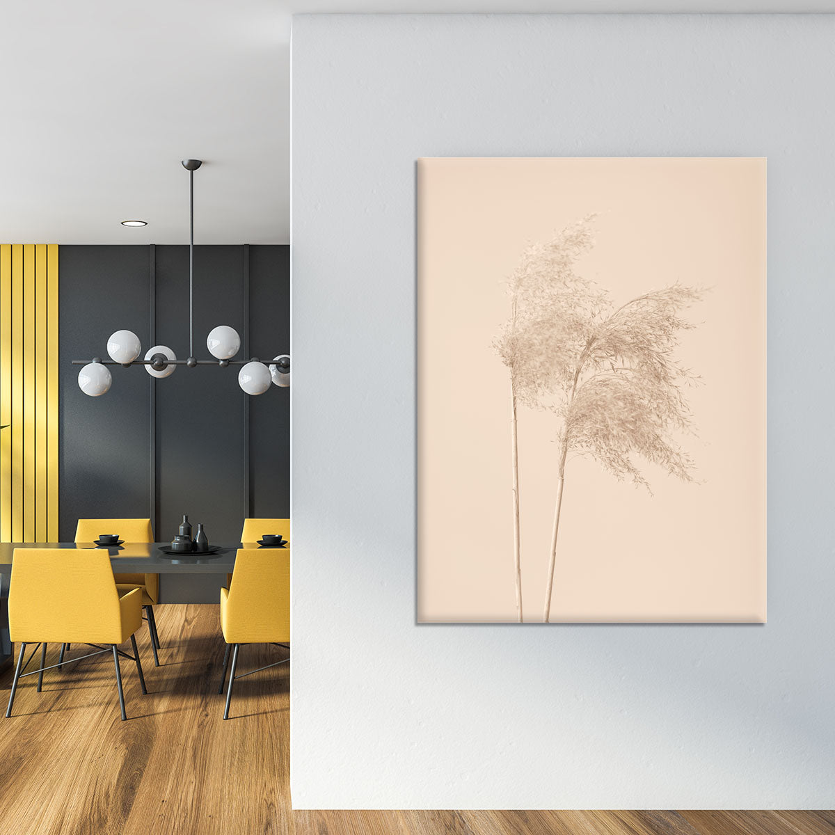 Reed Grass Beige 02 Canvas Print or Poster - Canvas Art Rocks - 4