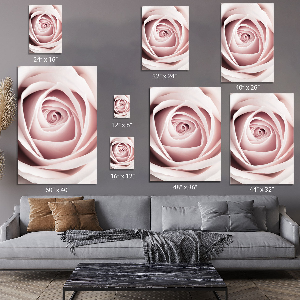 Pink Rose No 1 Canvas Print or Poster - Canvas Art Rocks - 7