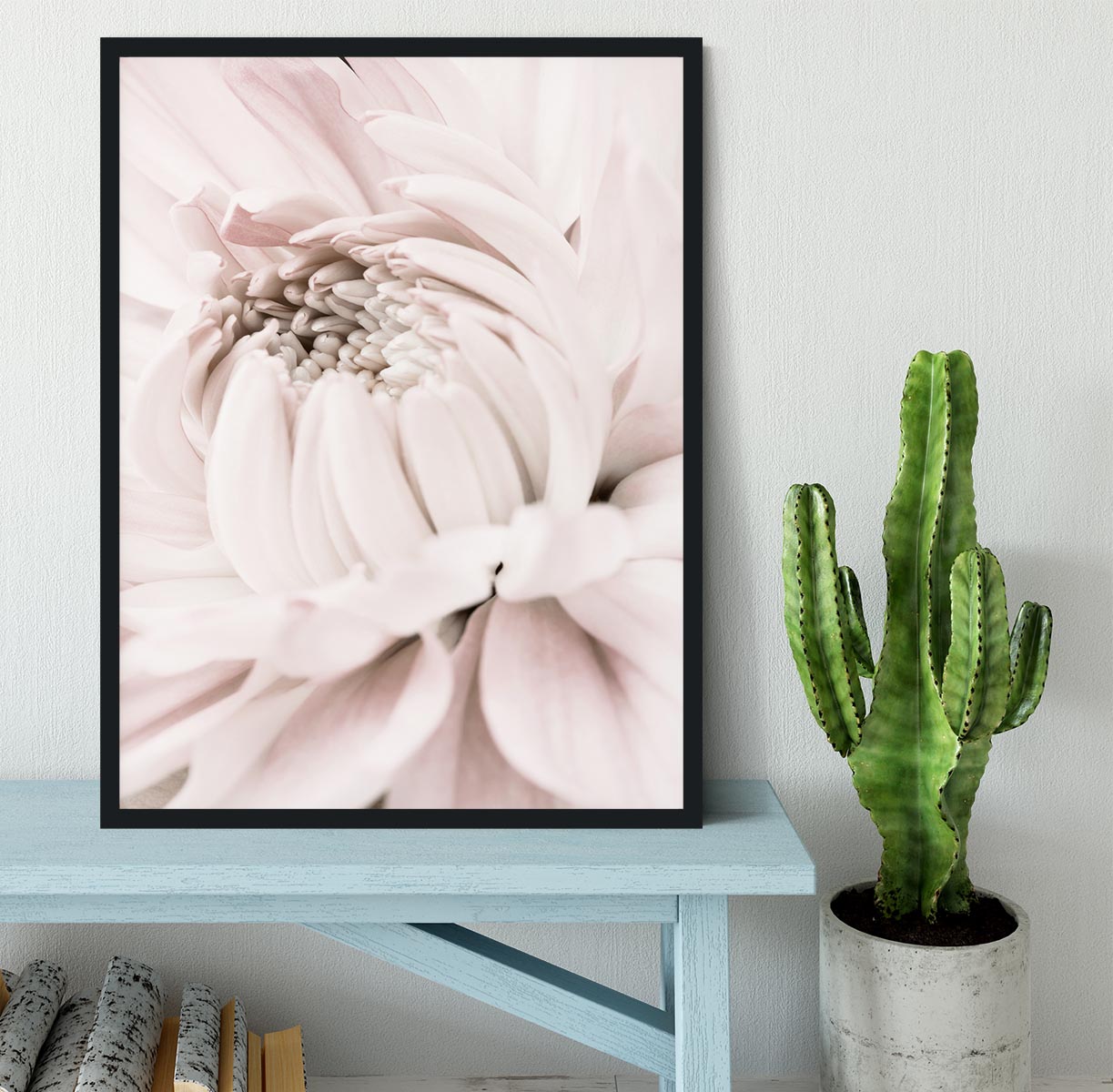 Chrysanthemum No 05 Framed Print - Canvas Art Rocks - 2