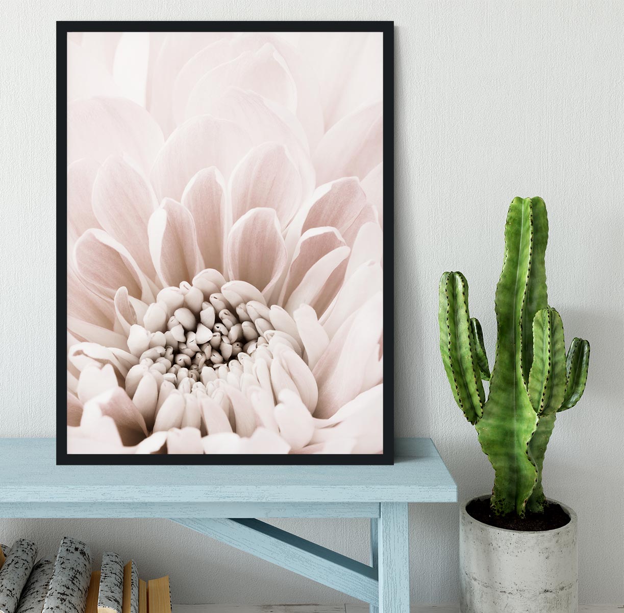 Chrysanthemum No 06 Framed Print - Canvas Art Rocks - 2