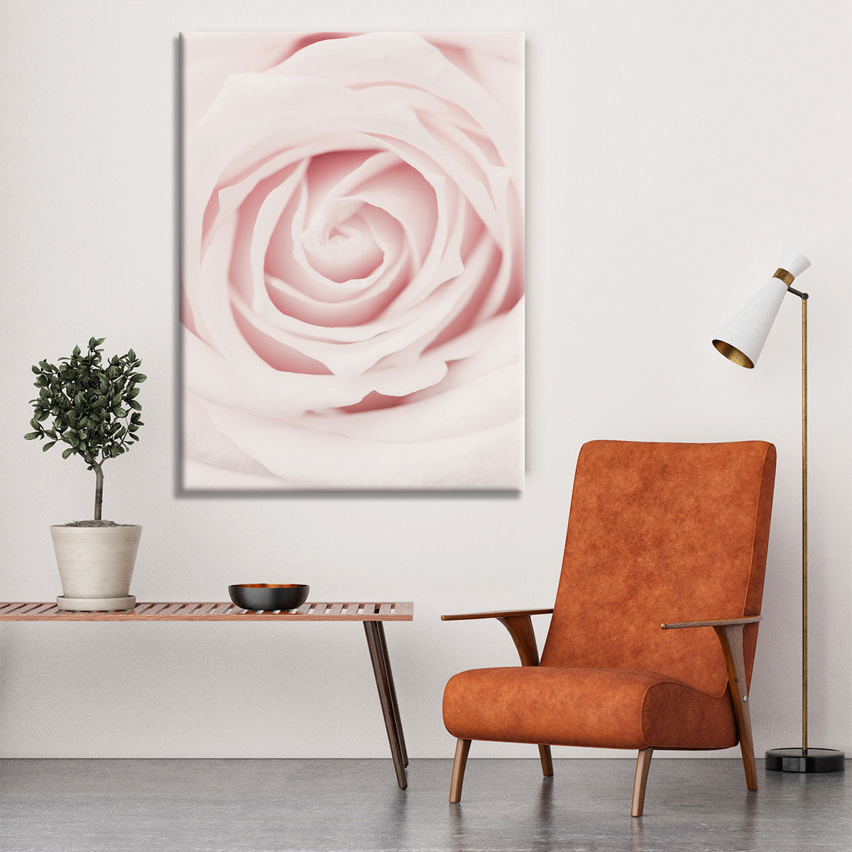Pink Rose No 02 Canvas Print or Poster - Canvas Art Rocks - 6