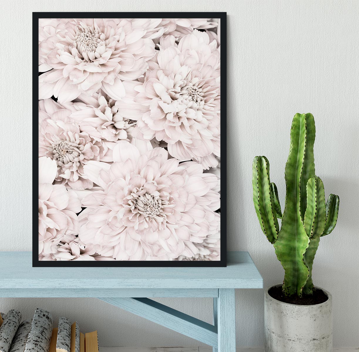 Chrysanthemum No 07 Framed Print - Canvas Art Rocks - 2