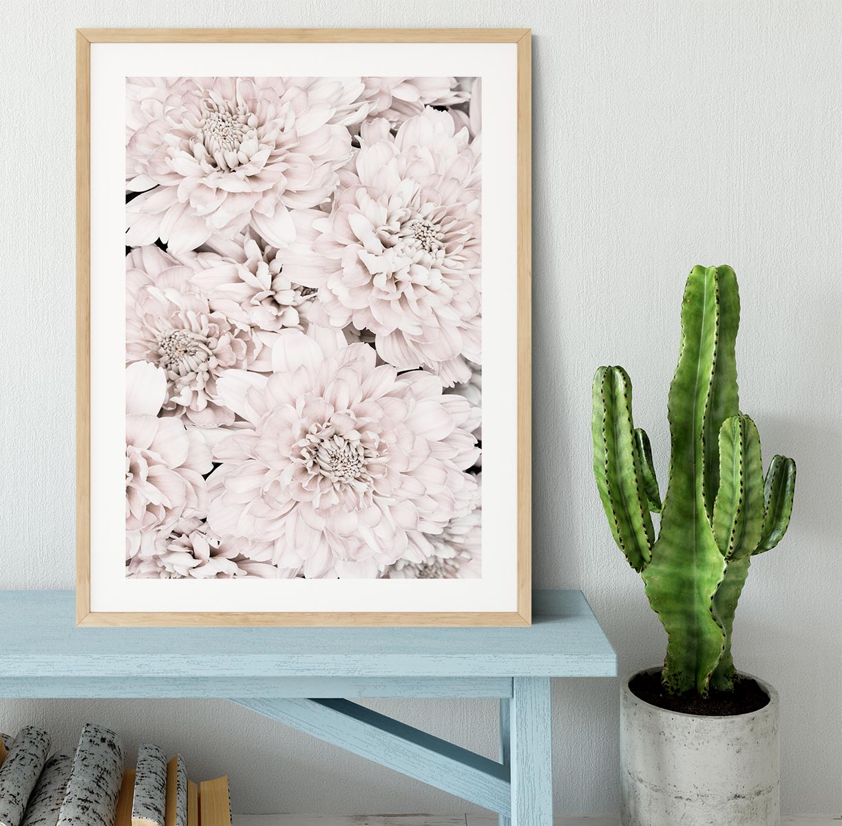Chrysanthemum No 07 Framed Print - Canvas Art Rocks - 3