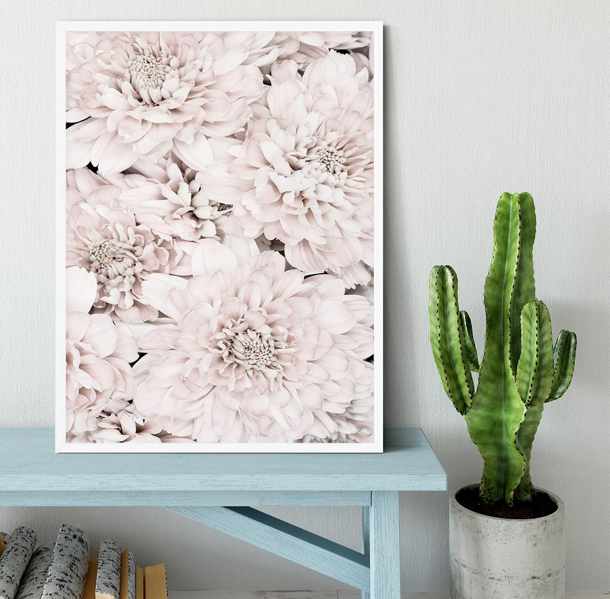Chrysanthemum No 07 Framed Print - Canvas Art Rocks -6
