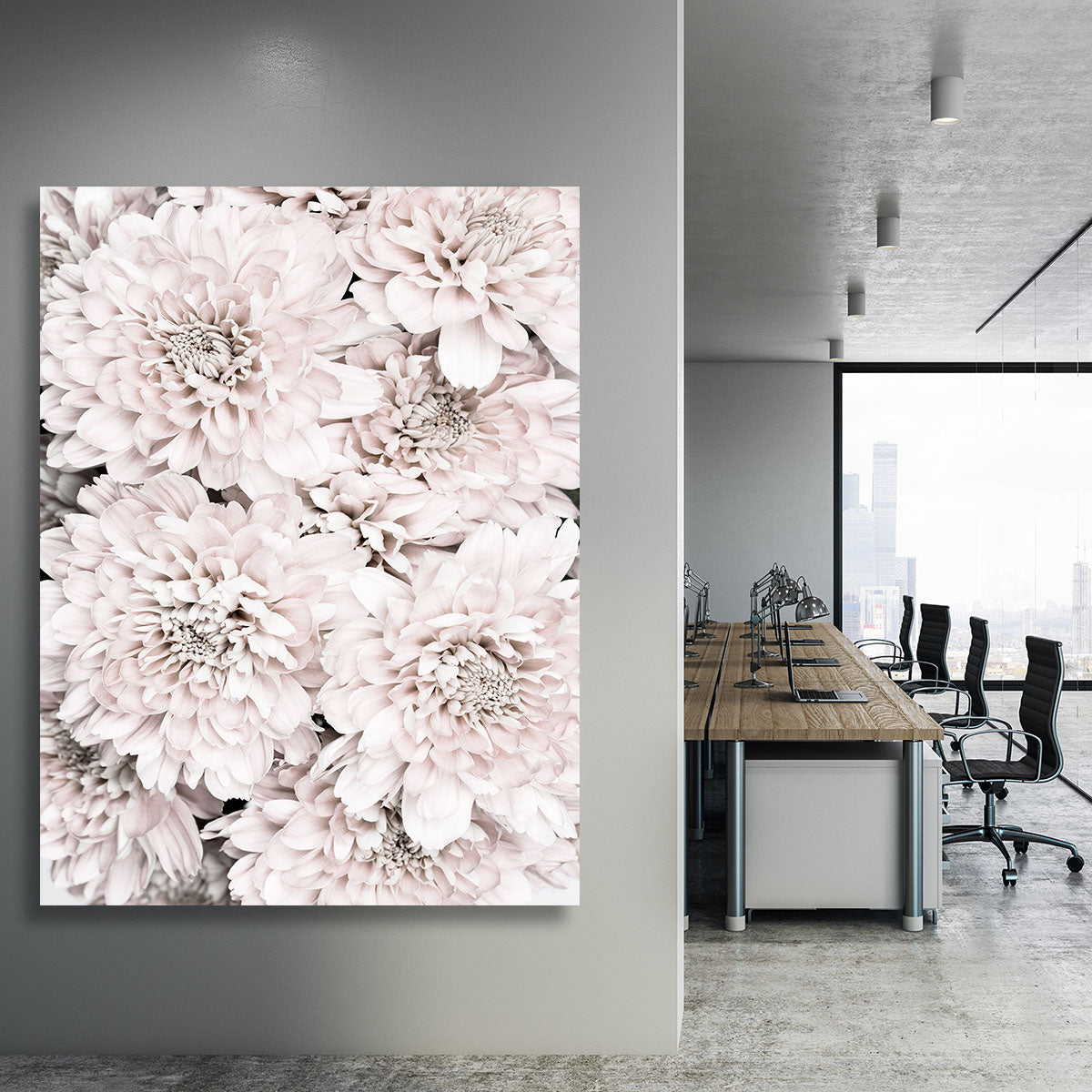 Chrysanthemum No 09 Canvas Print or Poster - Canvas Art Rocks - 3