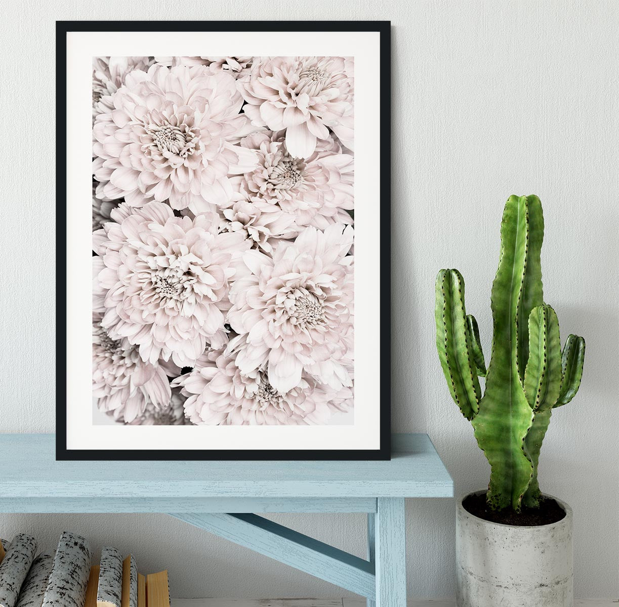 Chrysanthemum No 09 Framed Print - Canvas Art Rocks - 1