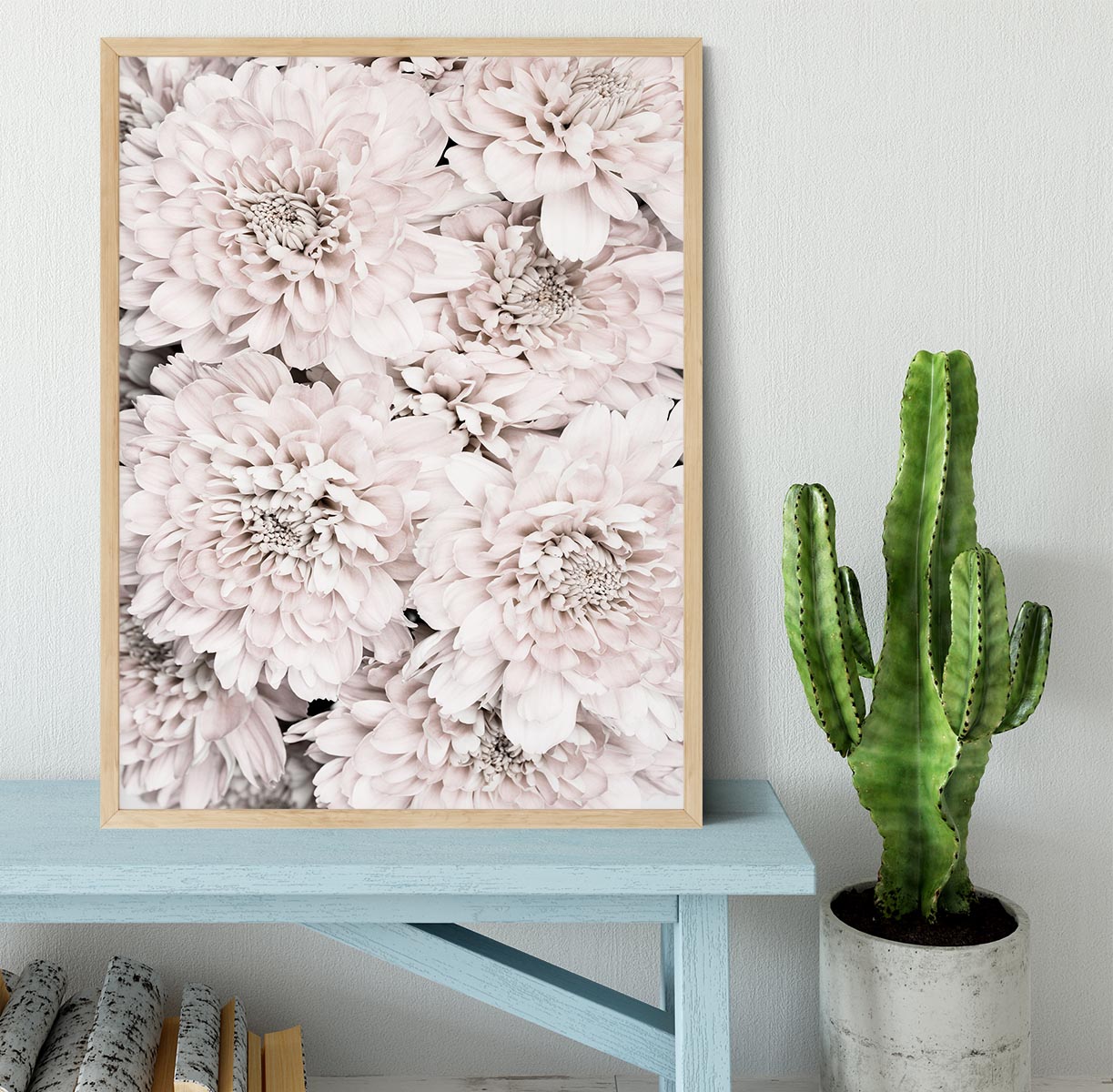 Chrysanthemum No 09 Framed Print - Canvas Art Rocks - 4