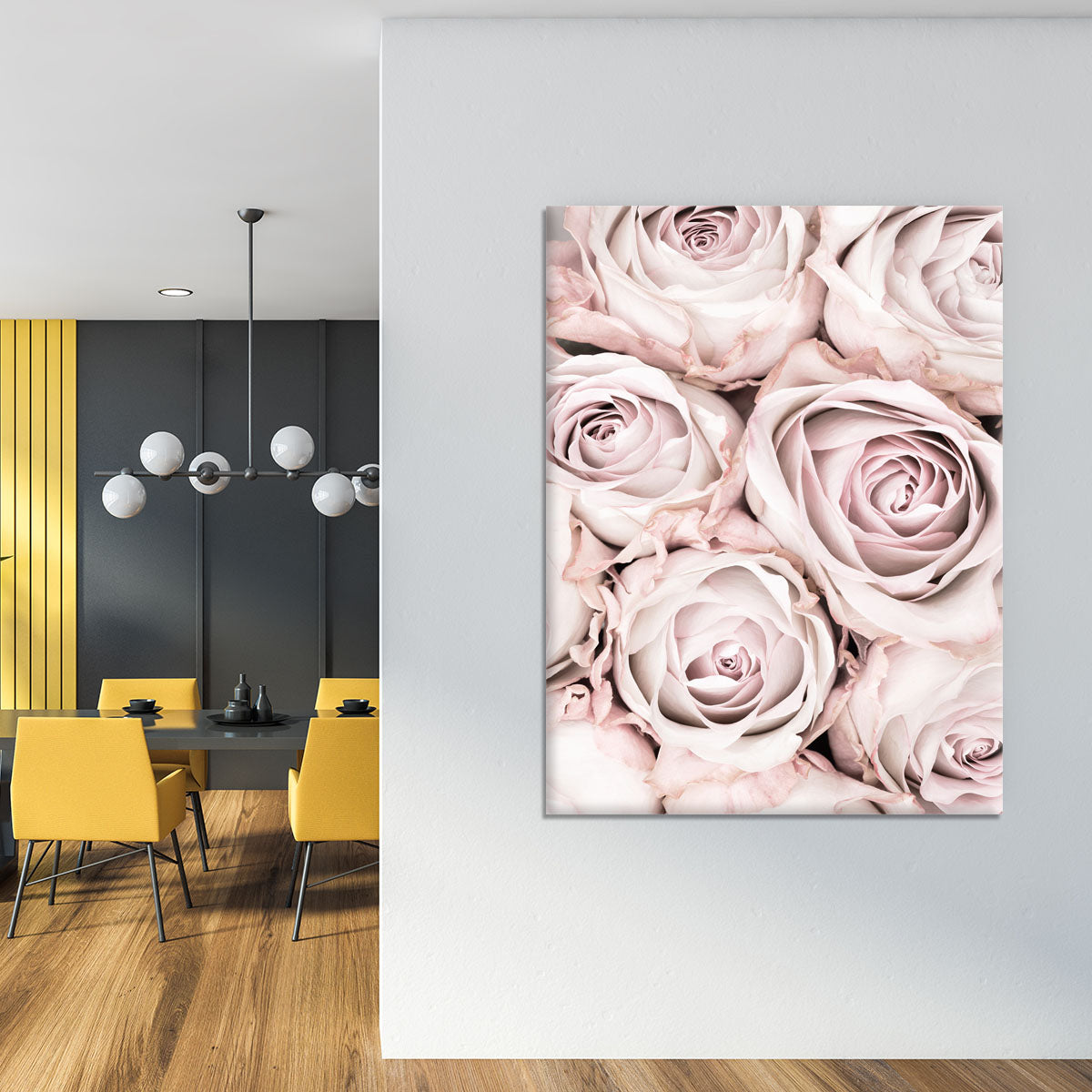 Pink Roses No 01 Canvas Print or Poster - Canvas Art Rocks - 4