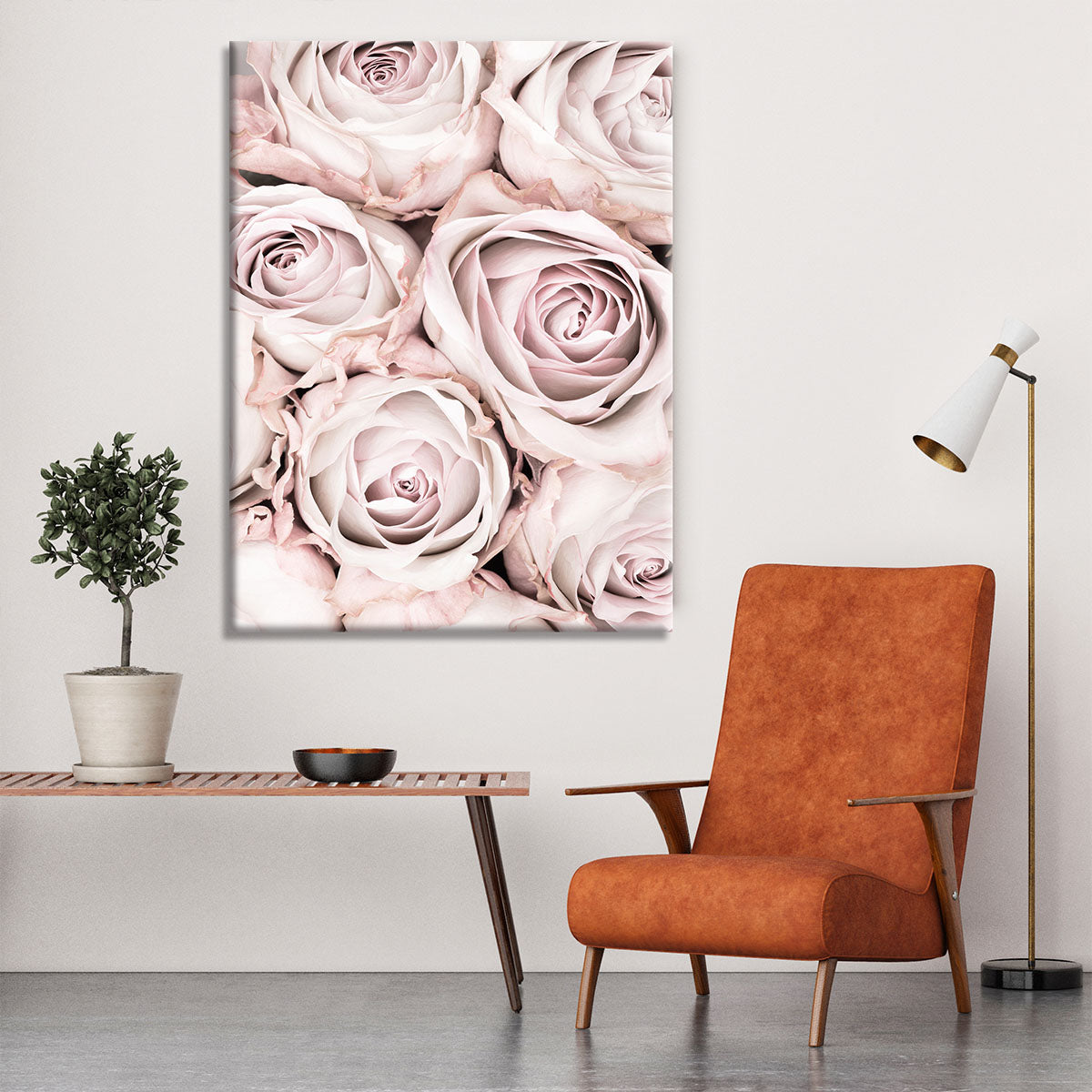 Pink Roses No 01 Canvas Print or Poster - Canvas Art Rocks - 6