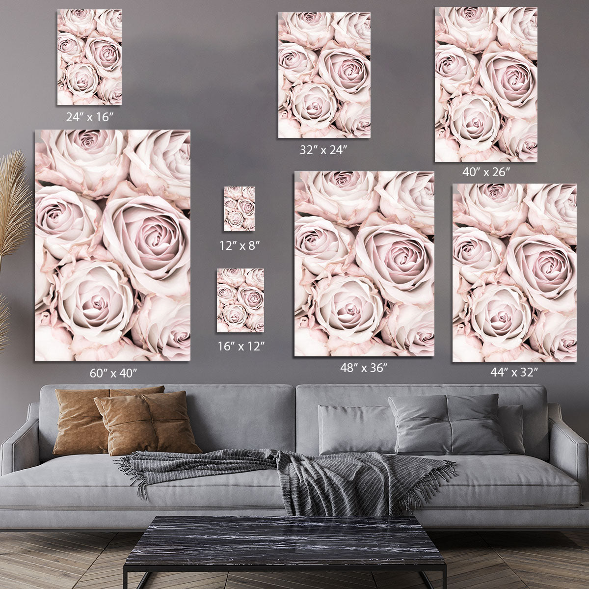 Pink Roses No 01 Canvas Print or Poster - Canvas Art Rocks - 7