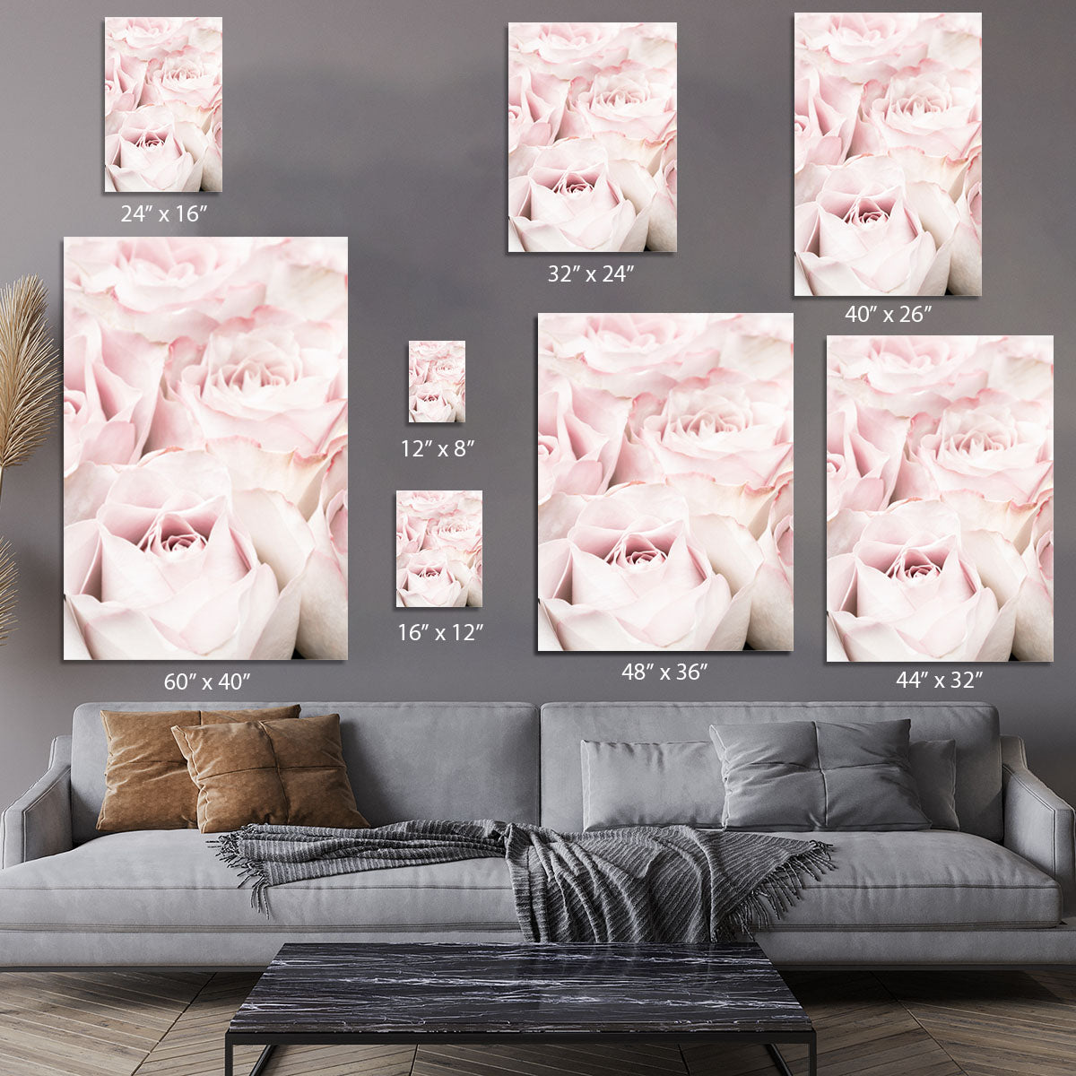 Pink Roses 05 Canvas Print or Poster - Canvas Art Rocks - 7