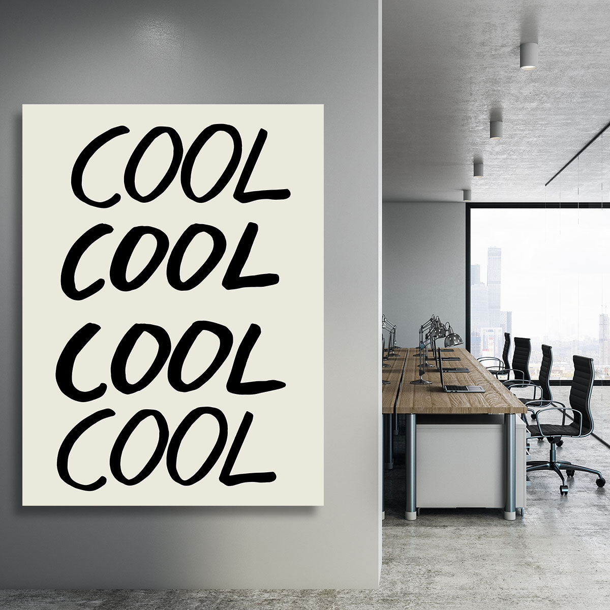 Cool Quote 01 Canvas Print or Poster - Canvas Art Rocks - 3