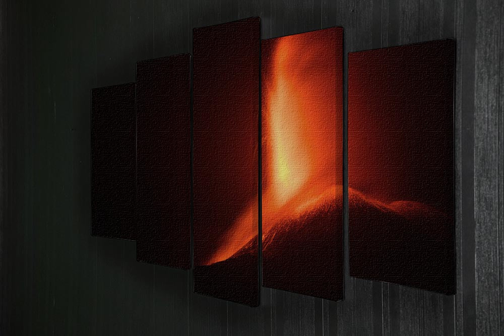 Volcanic Eruption 5 Split Panel Canvas - Canvas Art Rocks - 2