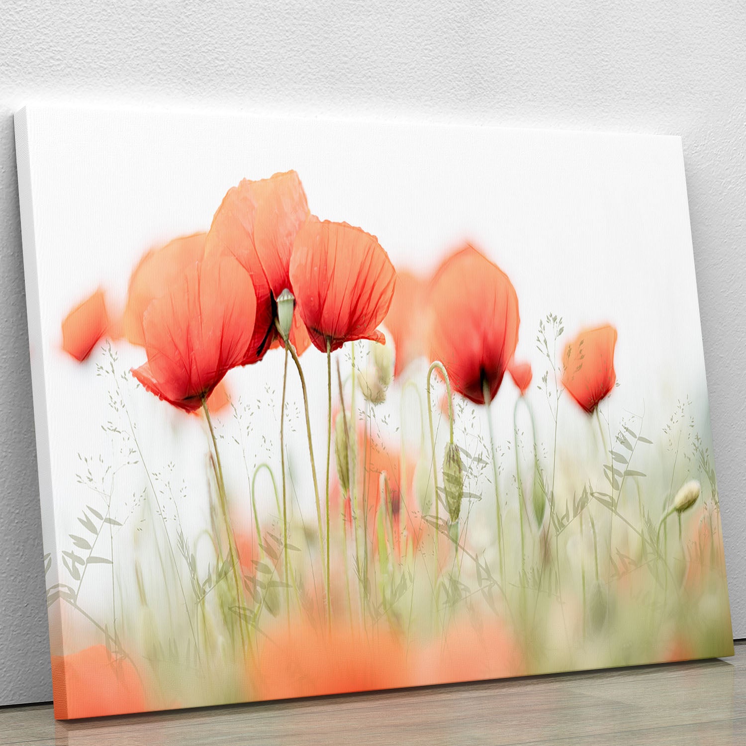 Poppies On A Summer Day Canvas Print or Poster - Canvas Art Rocks - 1