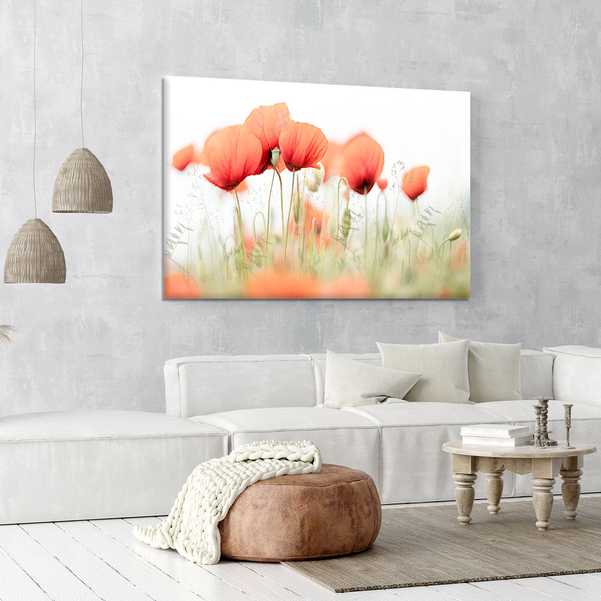 Poppies On A Summer Day Canvas Print or Poster - Canvas Art Rocks - 6