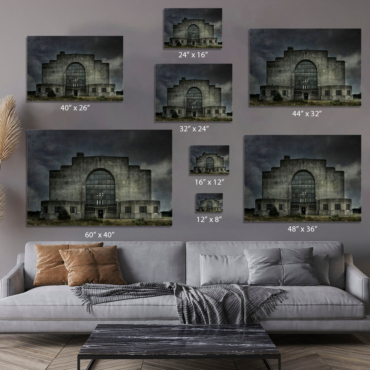 Old Building At Night Canvas Print or Poster - Canvas Art Rocks - 7