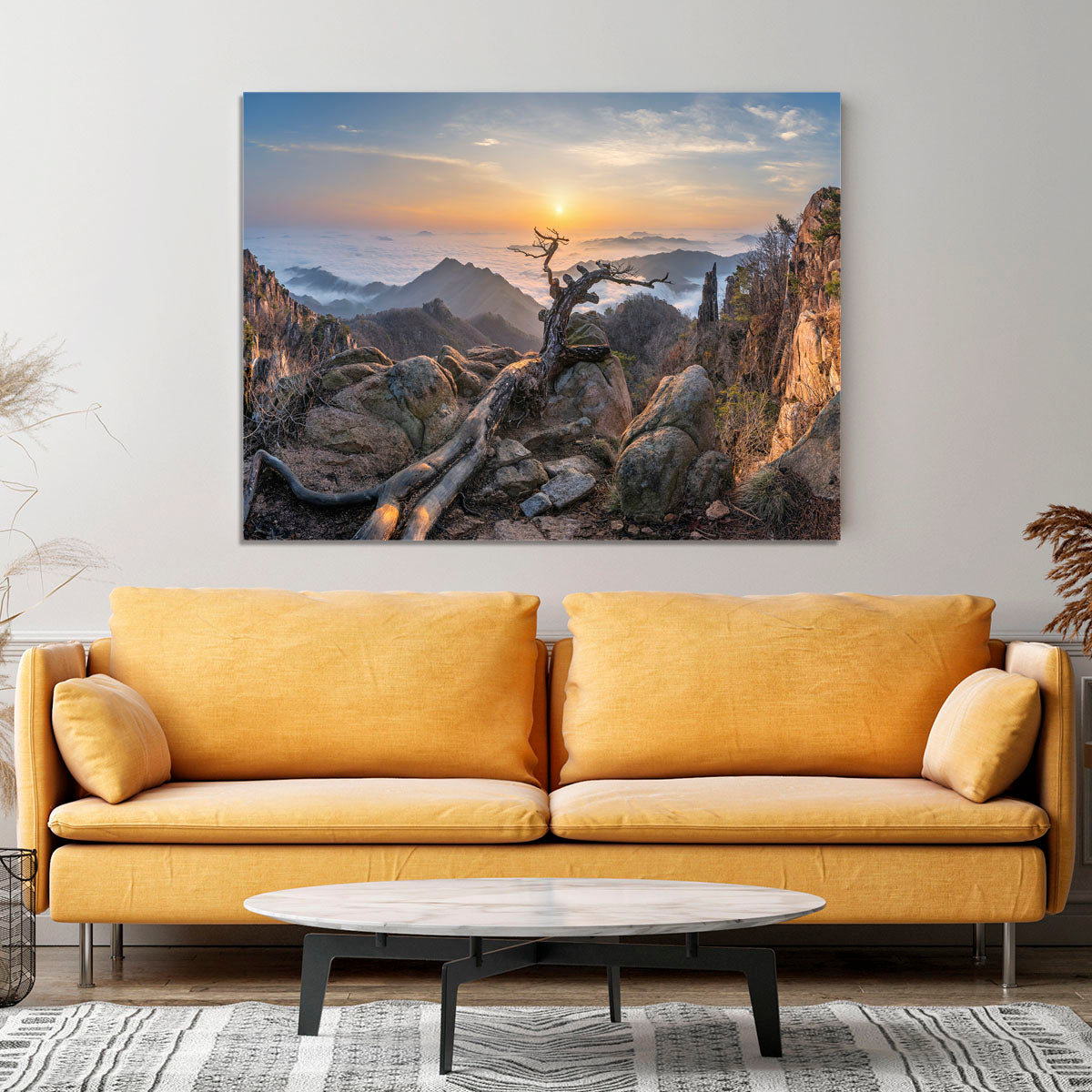 Dead pine On The Mountains Canvas Print or Poster - Canvas Art Rocks - 4