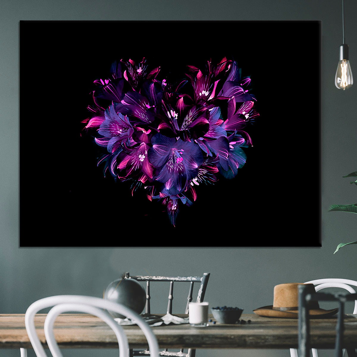 Purple Lily Canvas Print or Poster - Canvas Art Rocks - 3