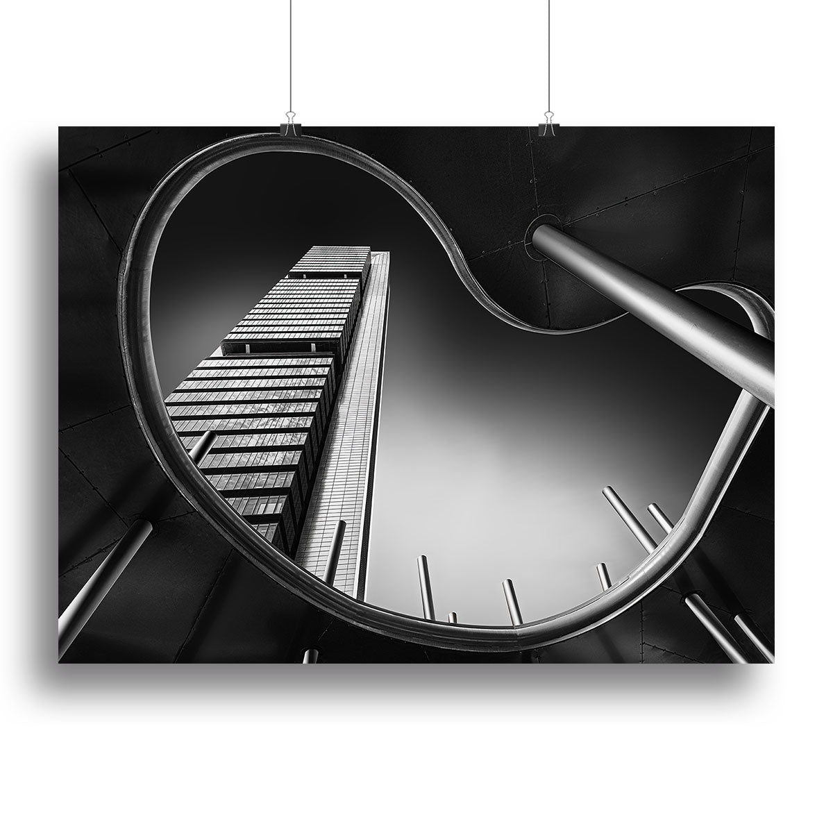 Foster Tower Canvas Print or Poster - Canvas Art Rocks - 2