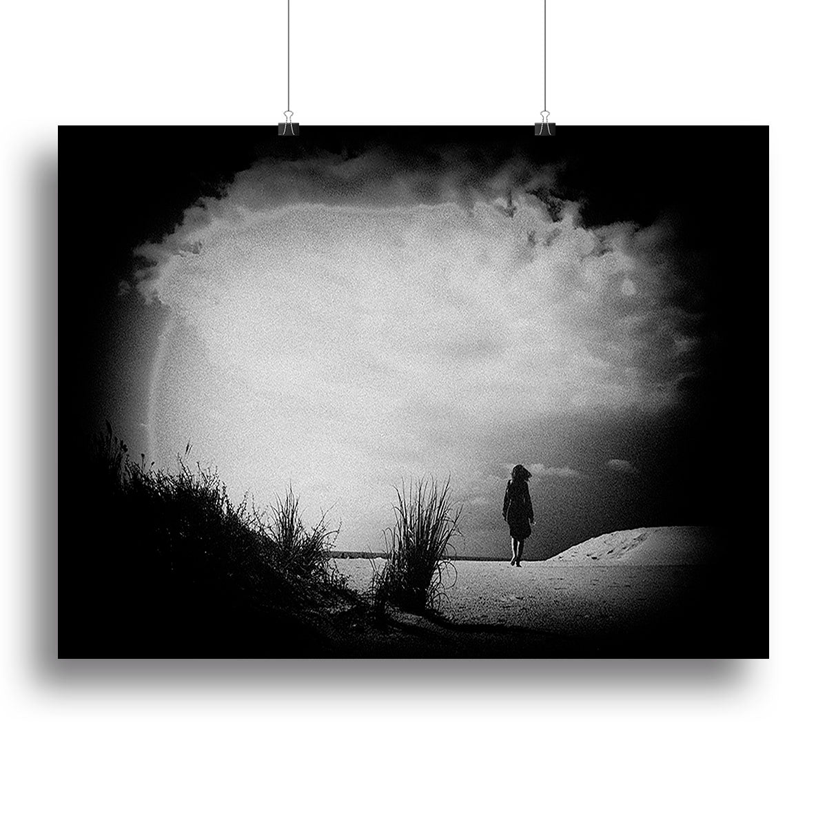 Girl On The Beach Canvas Print or Poster - Canvas Art Rocks - 2