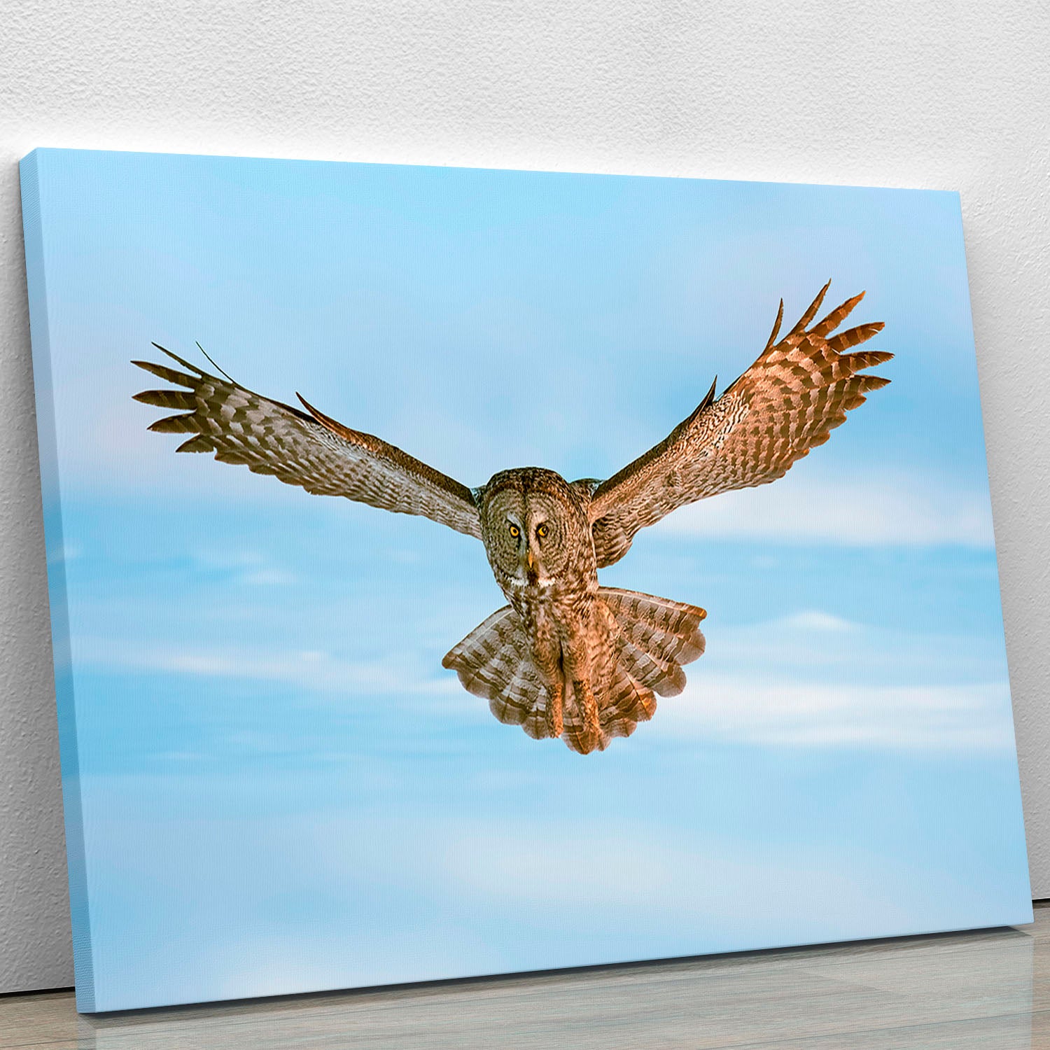 An Owl Flying Canvas Print or Poster - Canvas Art Rocks - 1
