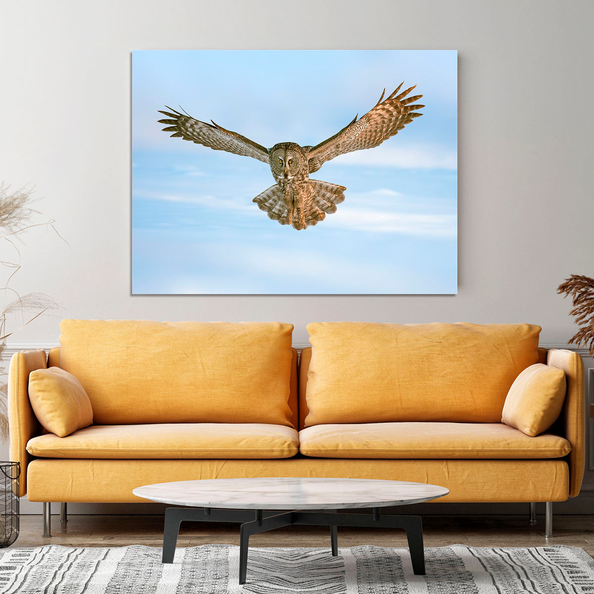 An Owl Flying Canvas Print or Poster - Canvas Art Rocks - 4
