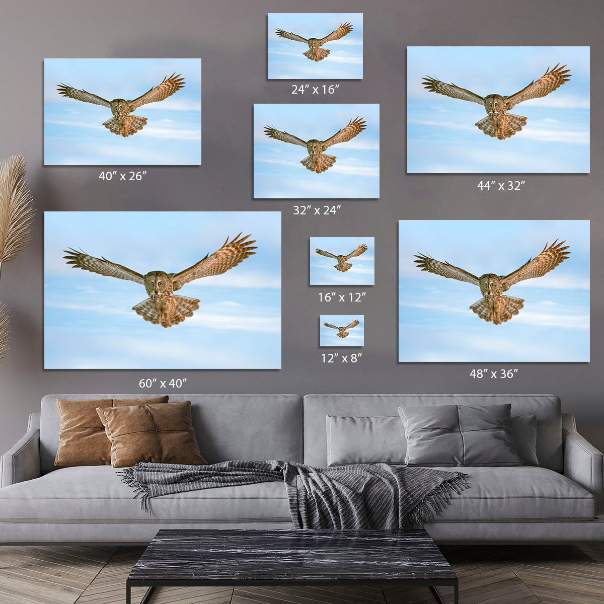 An Owl Flying Canvas Print or Poster - Canvas Art Rocks - 7