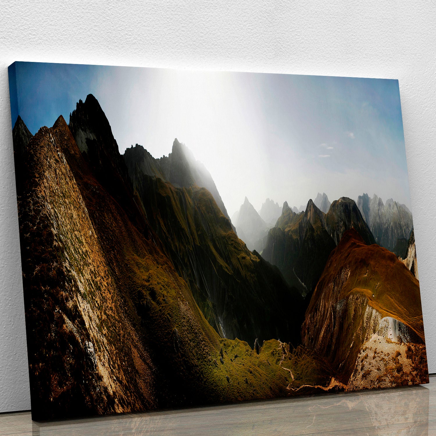 Nationalpark Schweiz Canvas Print or Poster - Canvas Art Rocks - 1