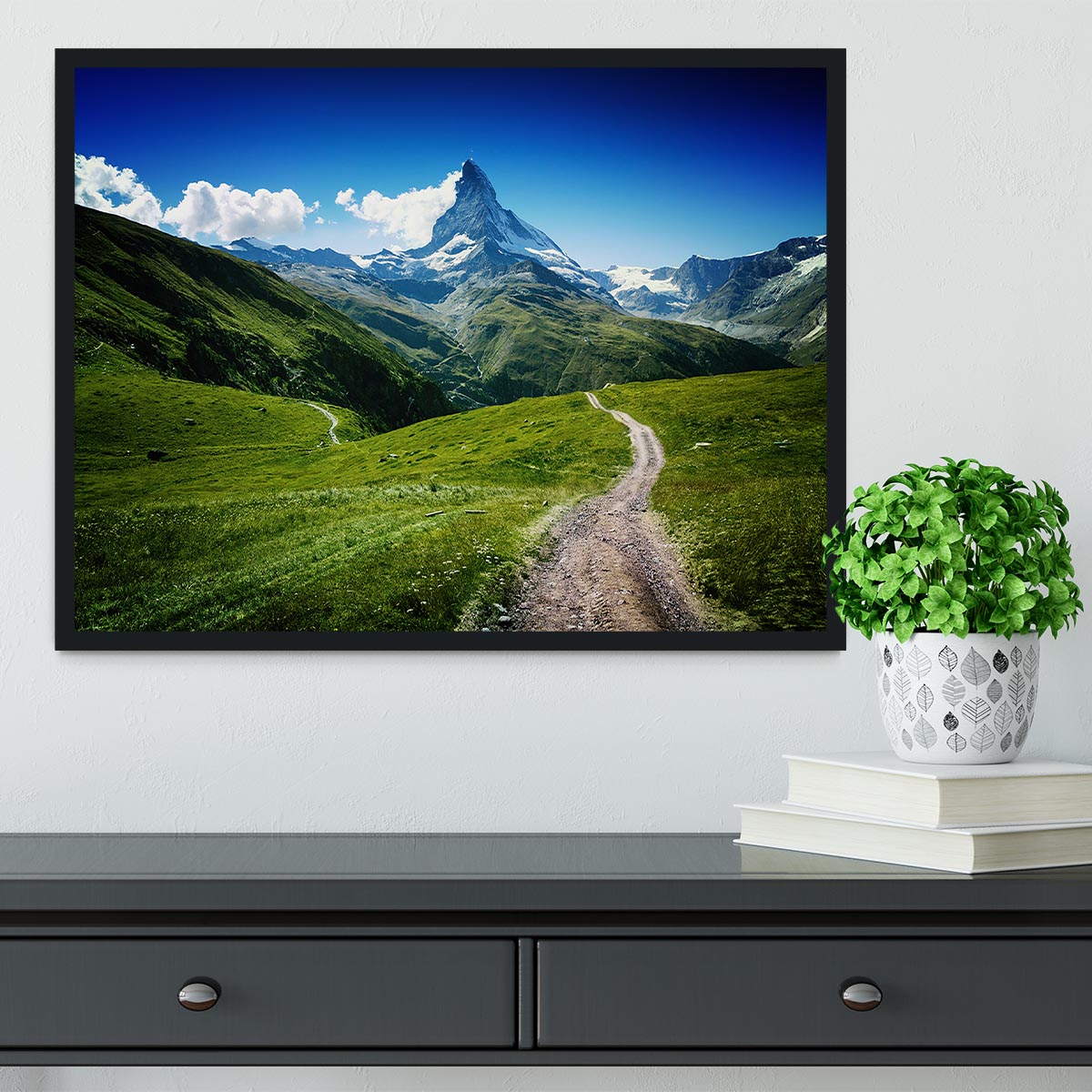 Matterhorn Ii Framed Print - Canvas Art Rocks - 2