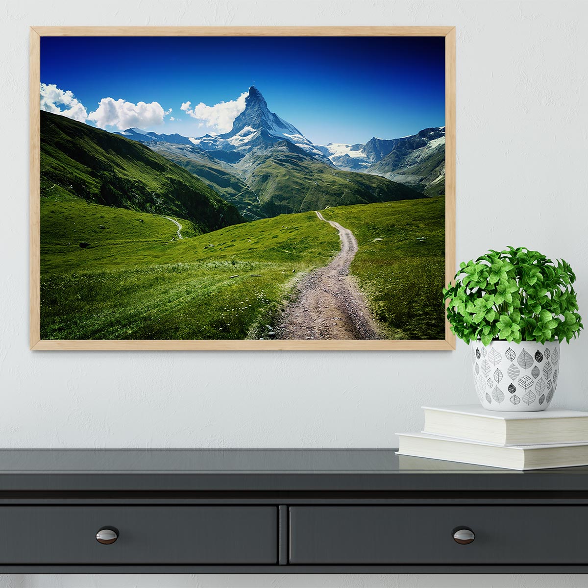 Matterhorn Ii Framed Print - Canvas Art Rocks - 4