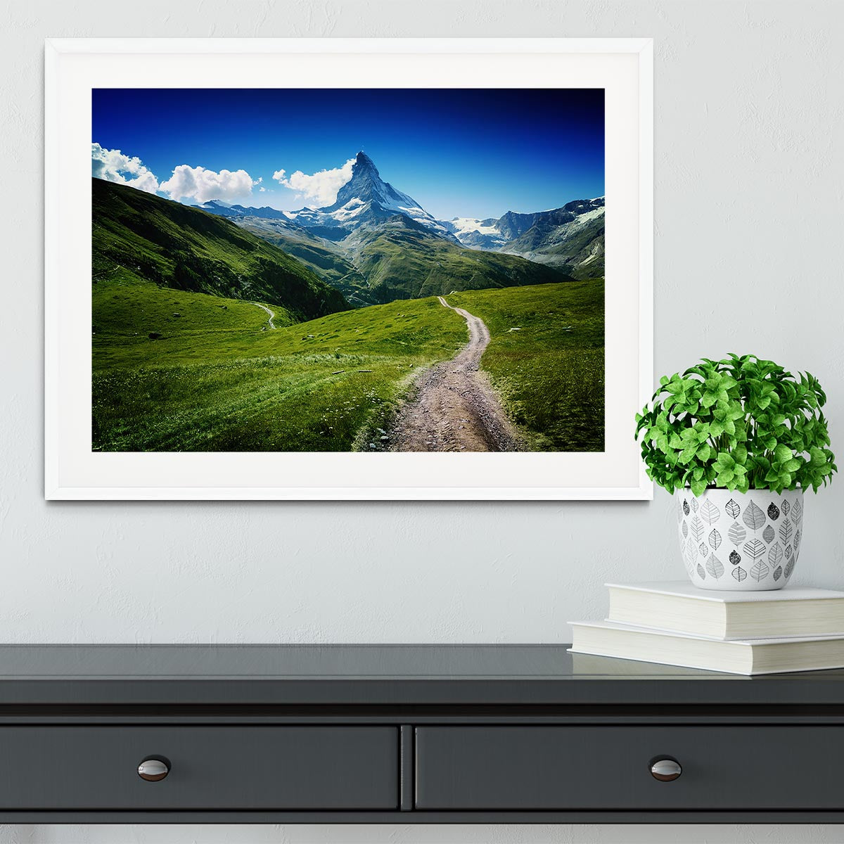 Matterhorn Ii Framed Print - Canvas Art Rocks - 5