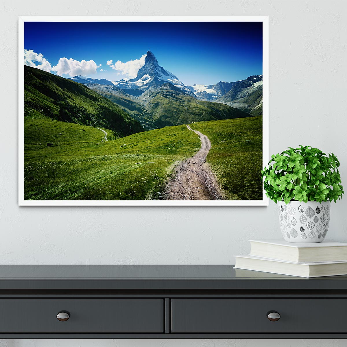 Matterhorn Ii Framed Print - Canvas Art Rocks -6