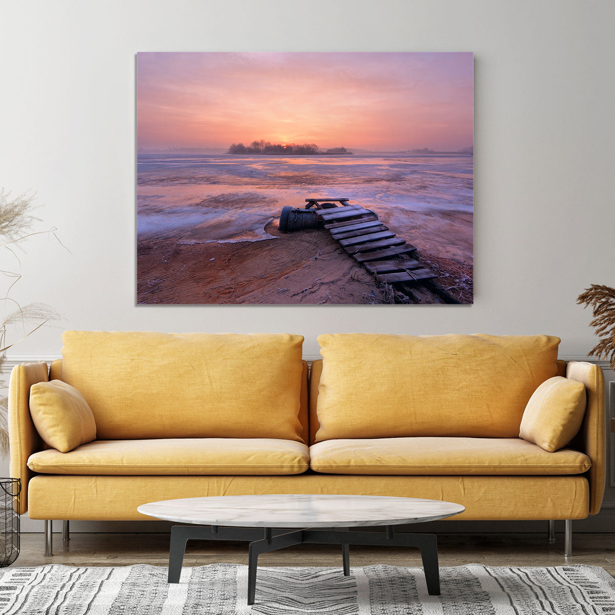 Cold Morning Canvas Print or Poster - Canvas Art Rocks - 4
