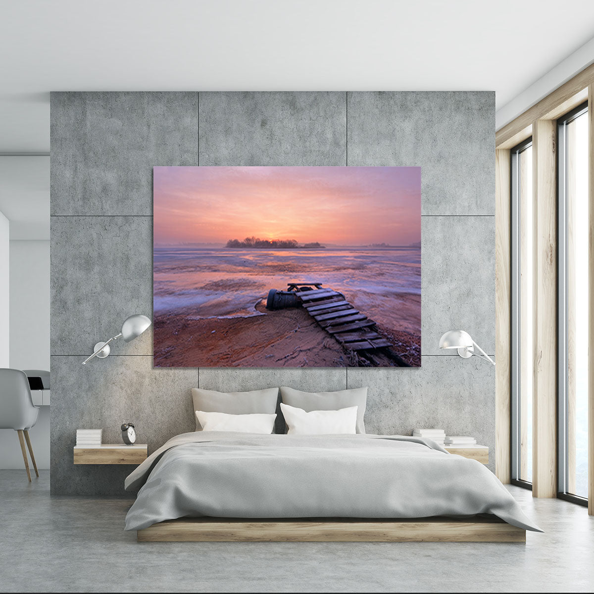 Cold Morning Canvas Print or Poster - Canvas Art Rocks - 5