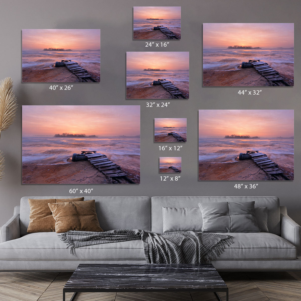 Cold Morning Canvas Print or Poster - Canvas Art Rocks - 7